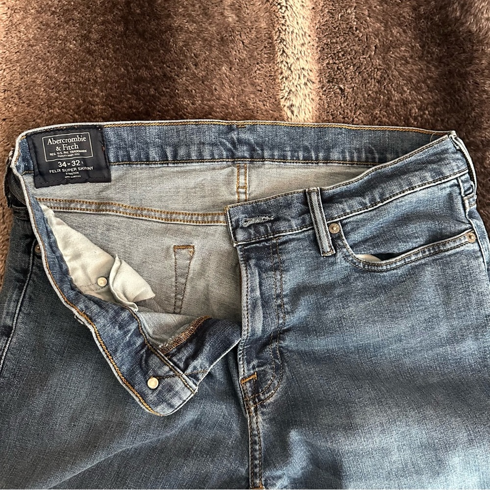 Abercrombie & Fitch Felix Super Skinny Denim Jeans - Picture 5 of 5